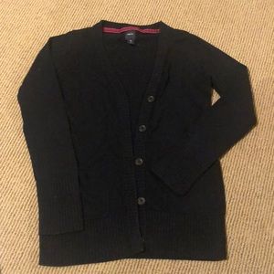 Gap girls navy cardigan sweater with pockets. Size XL 12